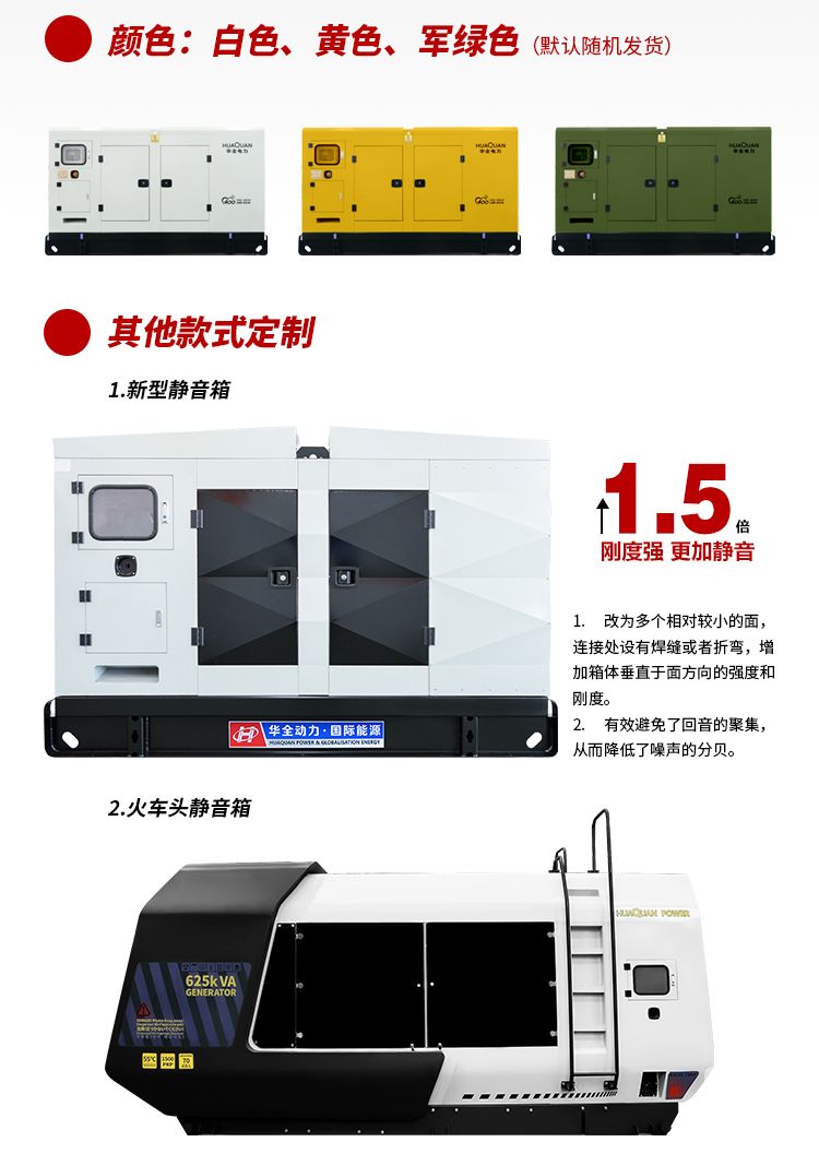 靜音發電機組